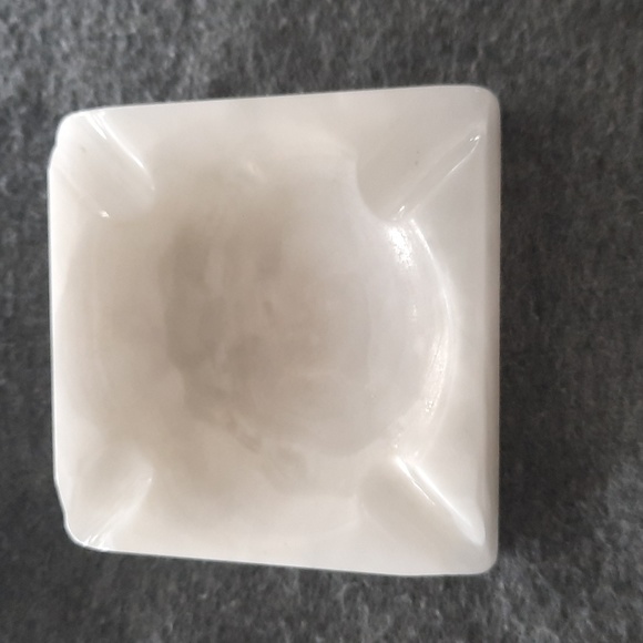 Other - Vintage White Stone Ashtray